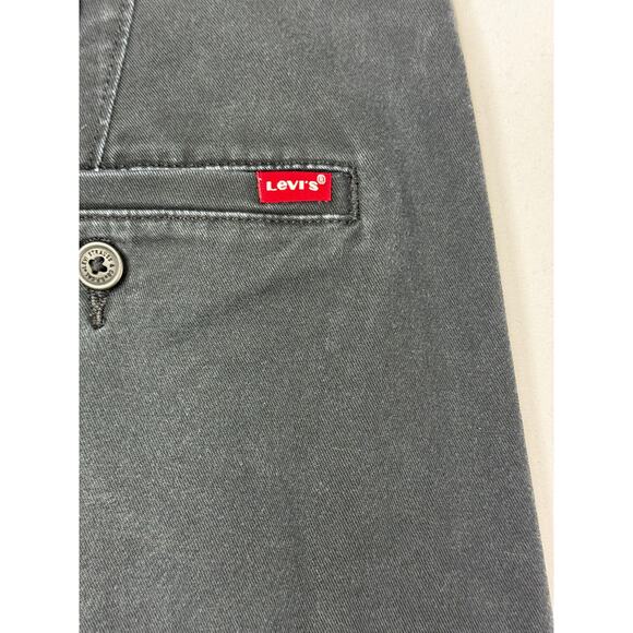 Levi's XX Chino Men's Standard Taper Black Chino Pants - Size 42x34 (43x32.5) - Picture 3 of 7